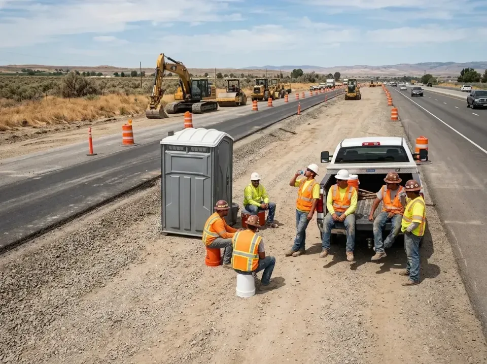 highway-road-construction-crew-007 — frequently asked questions, Porta Potty and Restroom Rentals in Butner, NC